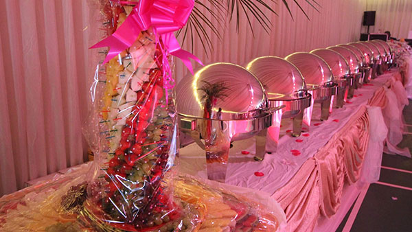 Wedding Food Presentation